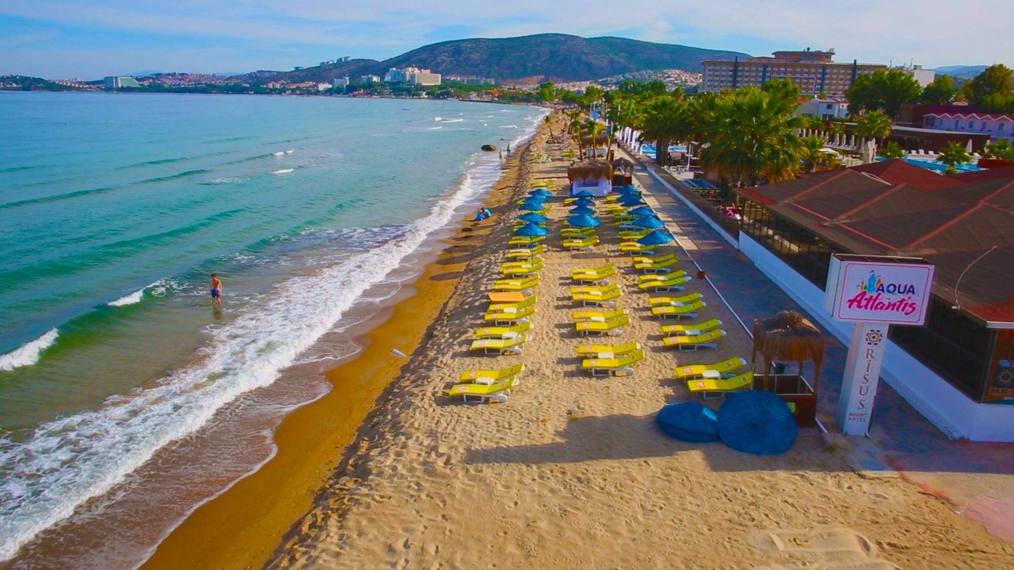 Risus Beach Resort Hotel Кушадасы Экстерьер фото